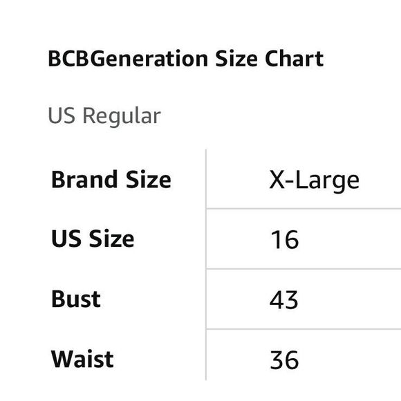 BCBGeneration Women's Square Neck a Line Smoked Midi Dress -16 - Picture 6 of 6